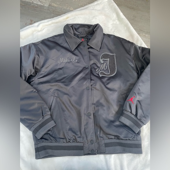 NWT Air Jordan Michael Jordan Monogram Bomber Jacket - Picture 1 of 10